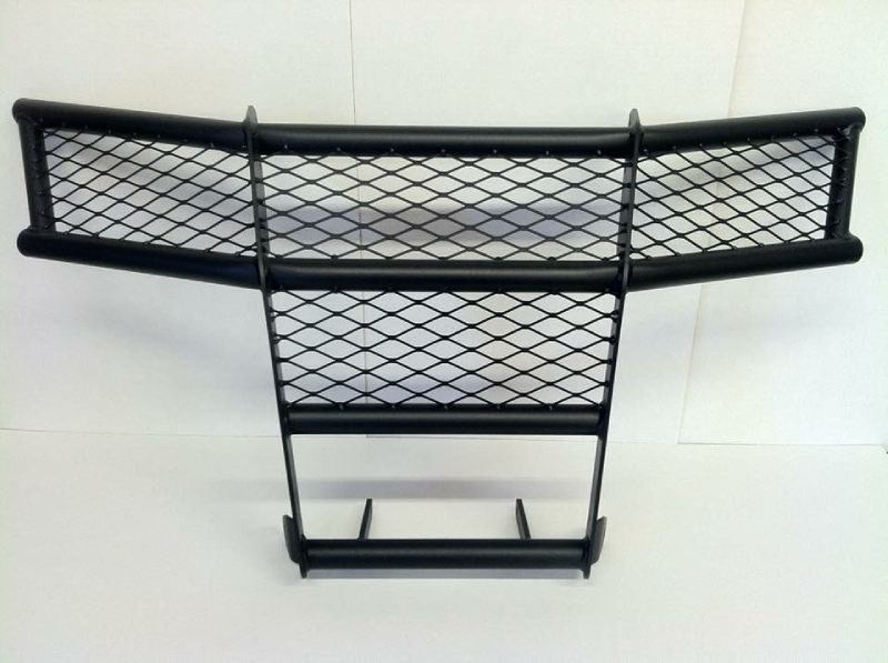 King Quad Front Brush Guard – With metal mesh in four sections