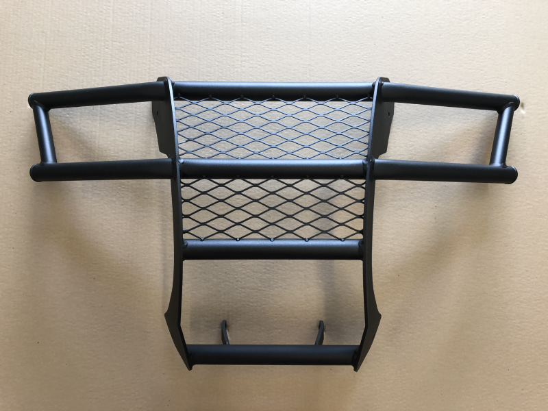 King Quad Front Brush Guard – With metal mesh in center only