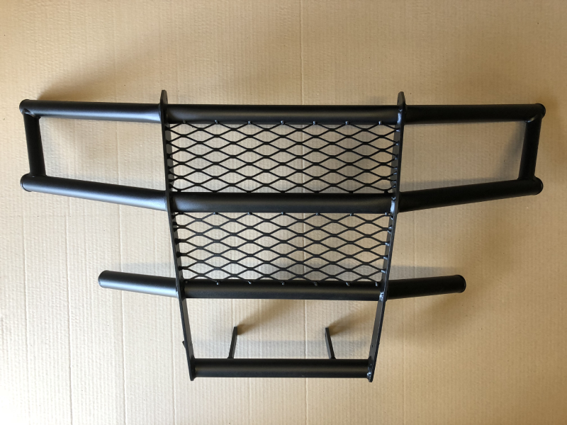King Quad Front Brush Guard – With metal mesh in center