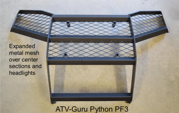 Python Front Brush Guard – With full metal mesh