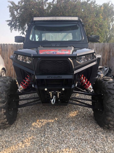 RZR Front Brush Guard – With Winch mount